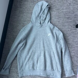 Nike Gray Hoodie Sweatshirt